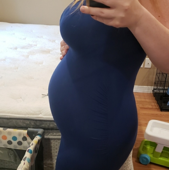 RNXRBB fitted maternity dress - Picture 2 of 2